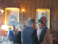 Mary Schepisi and Fred Schepisi chat with Bill Blakemore